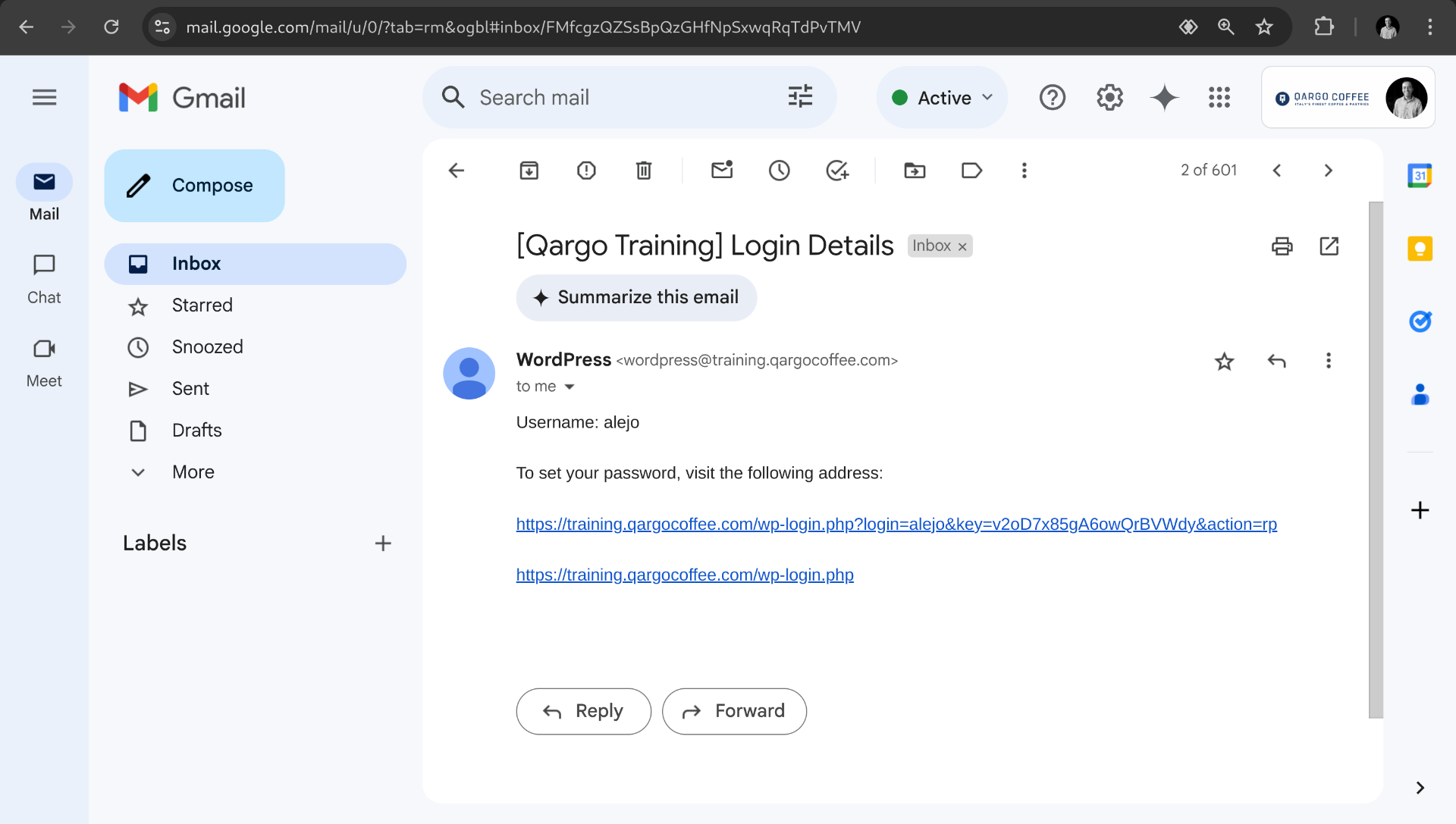 Create user page 4
